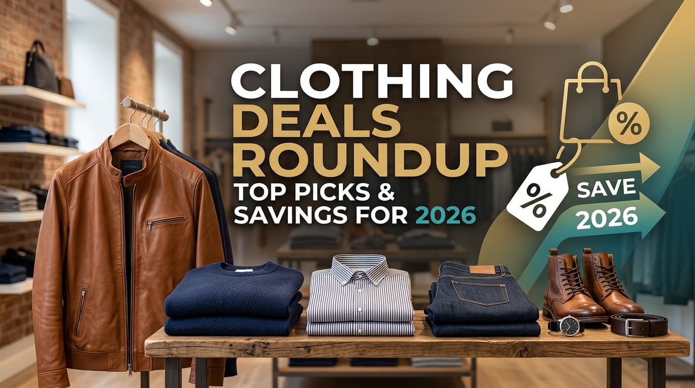 Clothing Deals Roundup: Top Picks and Savings for 2026
