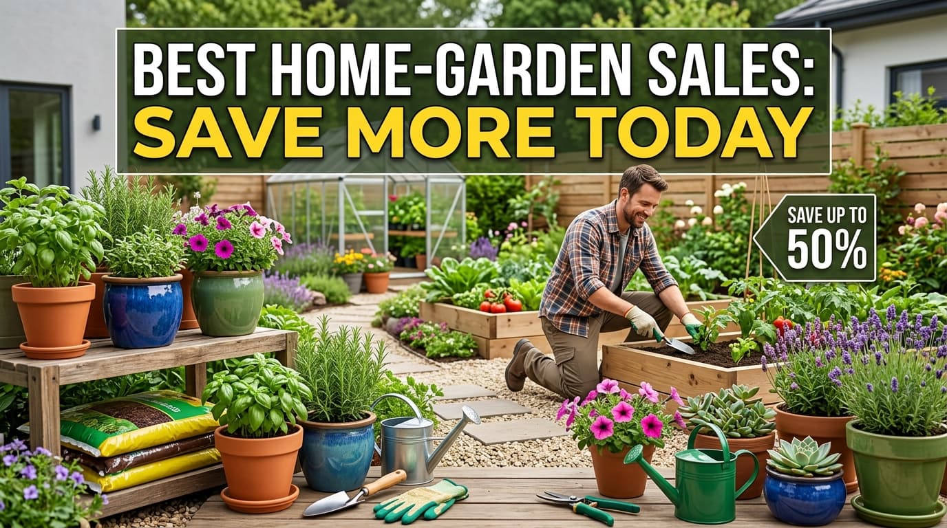 Best Home-Garden Sales: Save More Today